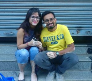 Happily married vitiligo couple